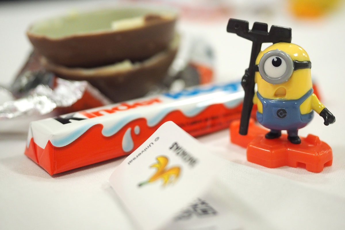 Johannispark Pflegezentrum Suhl: Schnitzel, Möhren & Co. 2017: Minion (Foto: Manuela Hahnebach)