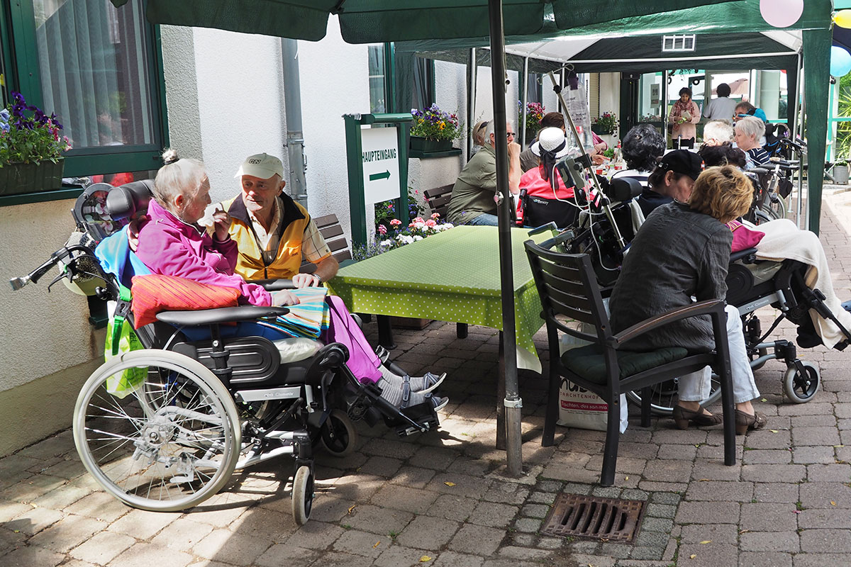 Johannispark Pflegezentrum Suhl: Parkfest 2017 (Foto: Manuela Hahnebach)
