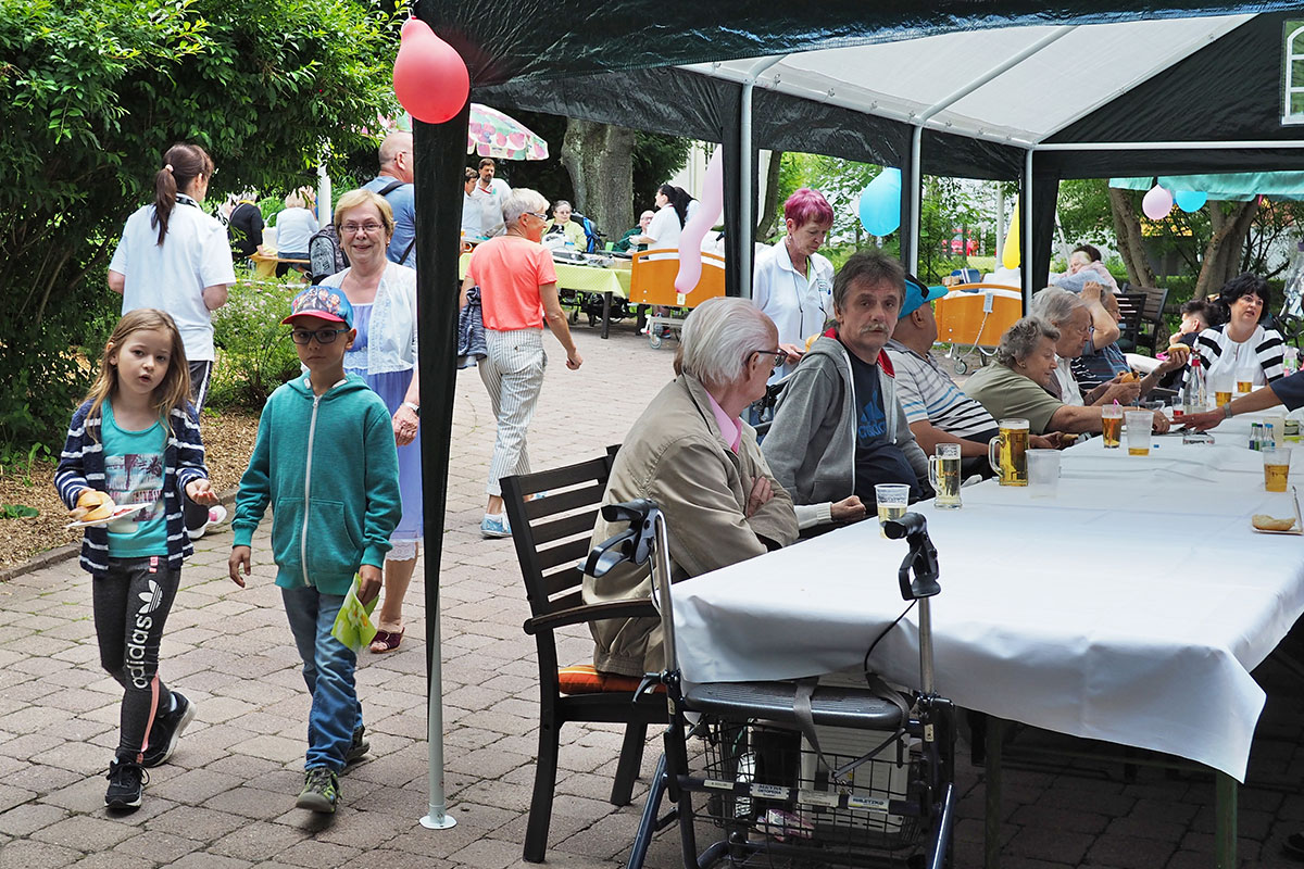 Johannispark Pflegezentrum Suhl: Parkfest 2017 (Foto: Manuela Hahnebach)