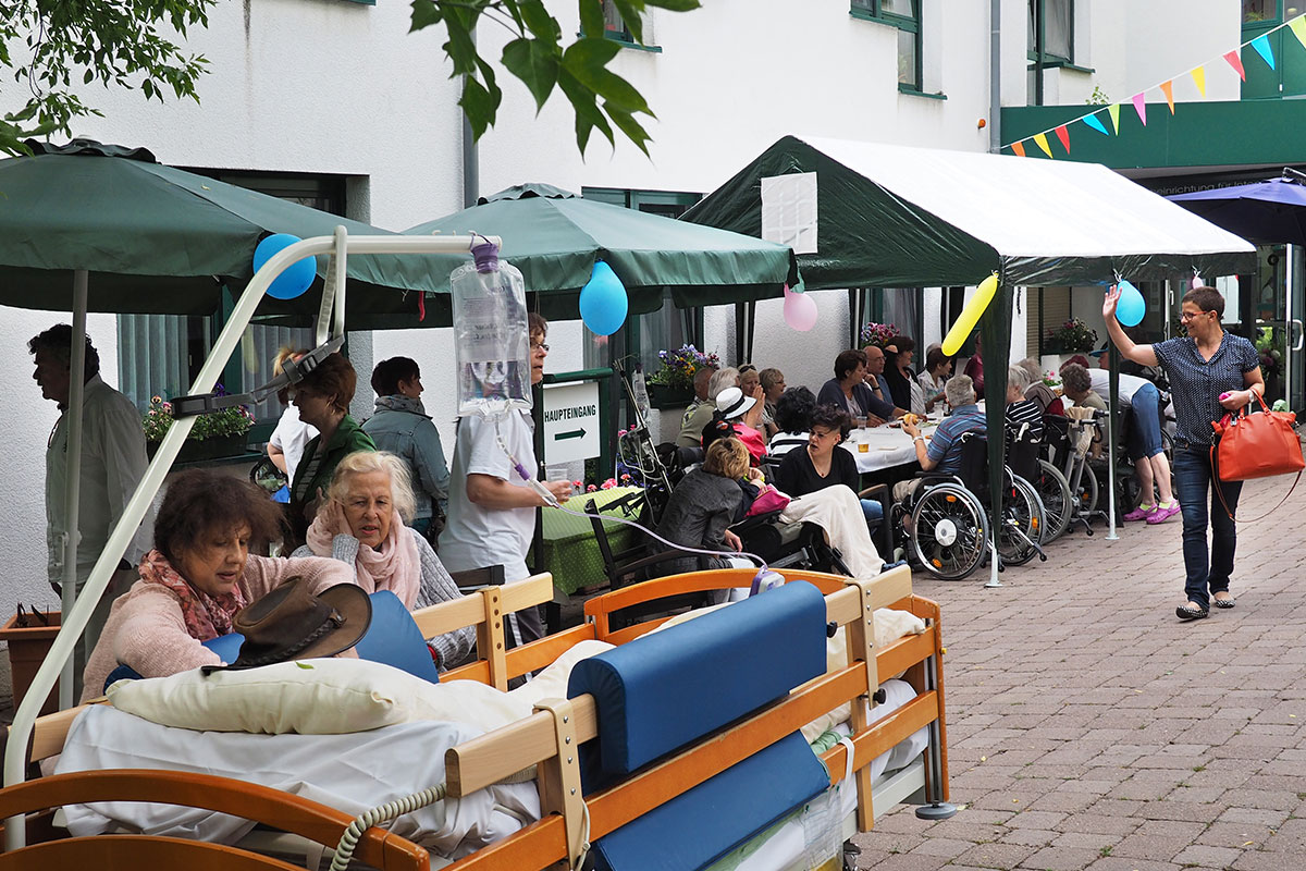 Johannispark Pflegezentrum Suhl: Parkfest 2017 (Foto: Manuela Hahnebach)