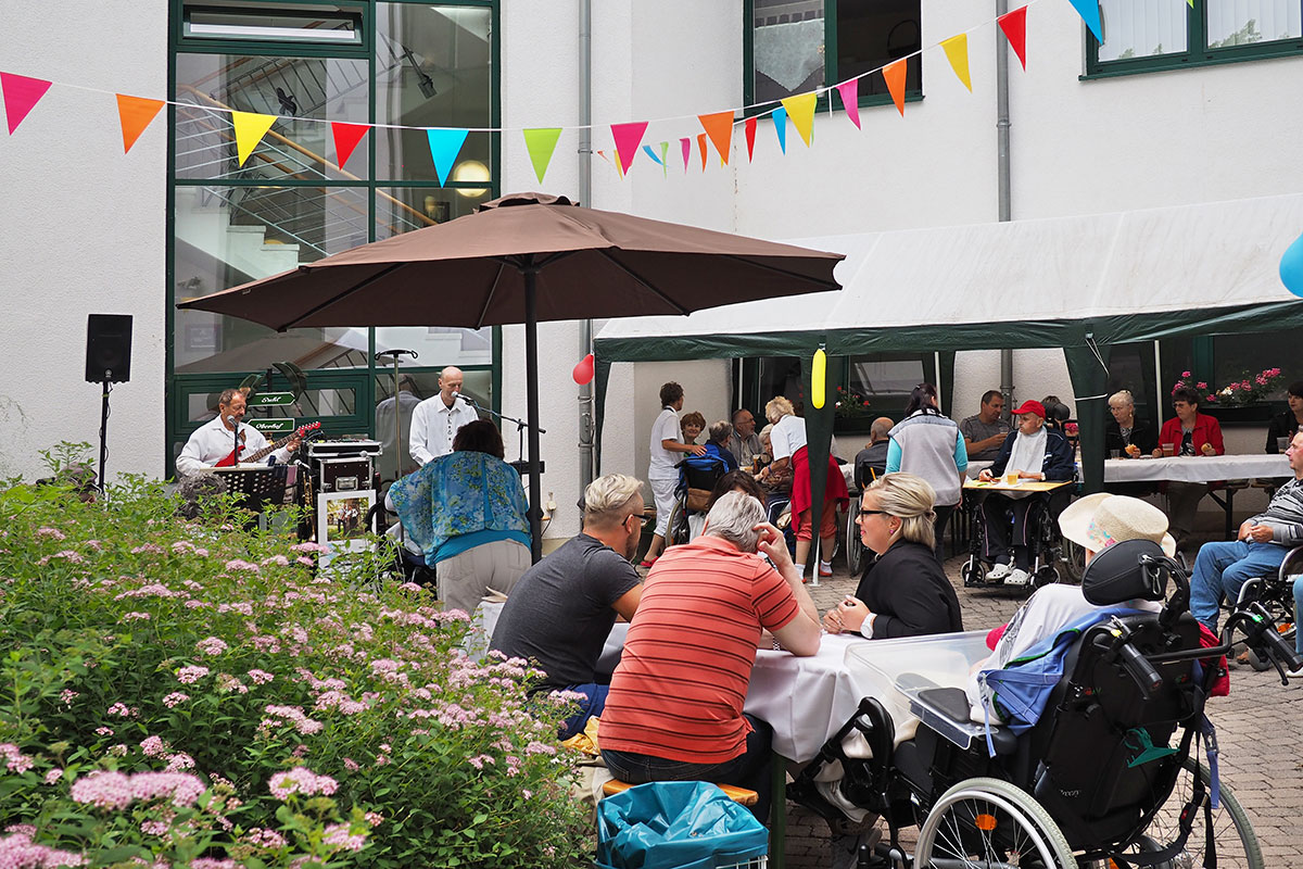 Johannispark Pflegezentrum Suhl: Parkfest 2017 (Foto: Manuela Hahnebach)
