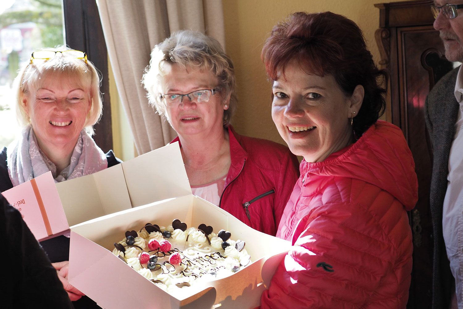 Johannispark Pflegezentrum Suhl: 20 Jahre, 2018: Jubiläumstorte (Foto: Manuela Hahnebach)