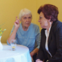 Johannispark Pflegezentrum Suhl: 20 Jahre, 2018: im Gespräch mit Karin Müller (Foto: Manuela Hahnebach)