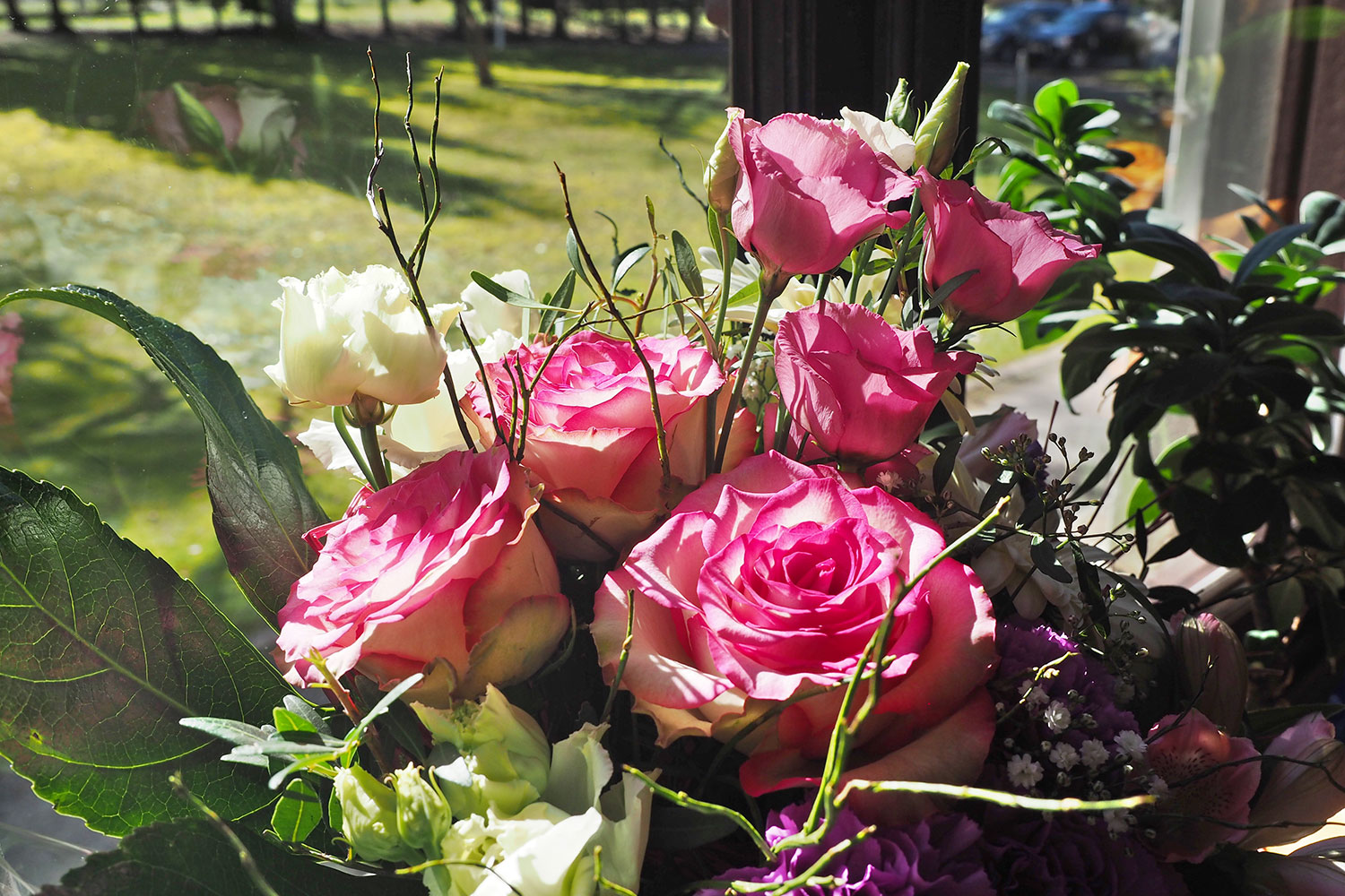 Johannispark Pflegezentrum Suhl: 20 Jahre, 2018: Blumenstrauß (Foto: Manuela Hahnebach)
