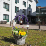 Johannispark Pflegezentrum Suhl: 20 Jahre, 2018: Blumenkorb (Foto: Manuela Hahnebach)