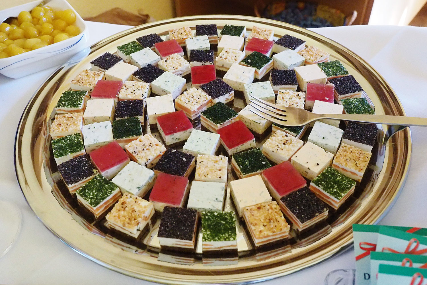 Johannispark Pflegezentrum Suhl: 20 Jahre, 2018: Häppchen (Foto: Manuela Hahnebach)