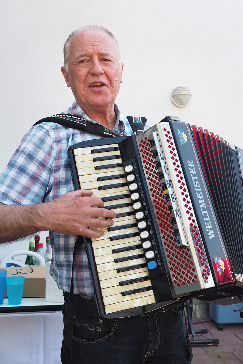 Johannispark Pflegezentrum Suhl: Frühlingsfest 2018: Suhler Musikanten (Foto: Manuela Hahnebach)