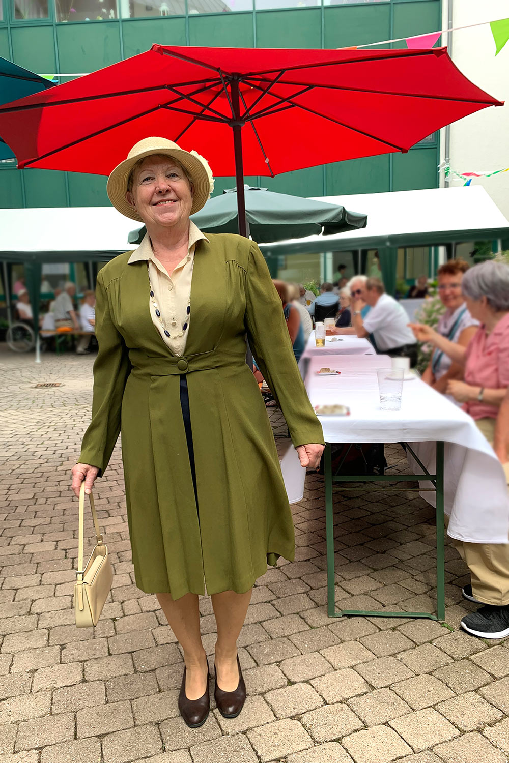 Johannispark Pflegezentrum Suhl: Parkfest 2019: Klamottenkiste-Modenschau (Foto: Manuela Hahnebach)