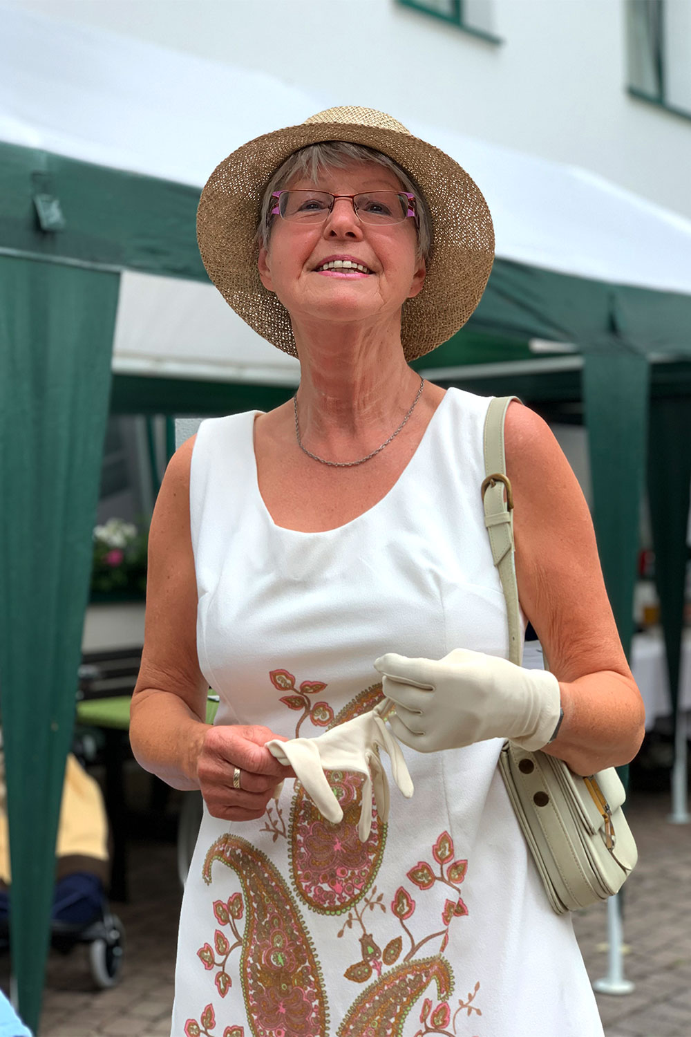 Johannispark Pflegezentrum Suhl: Parkfest 2019: Klamottenkiste-Modenschau (Foto: Manuela Hahnebach)