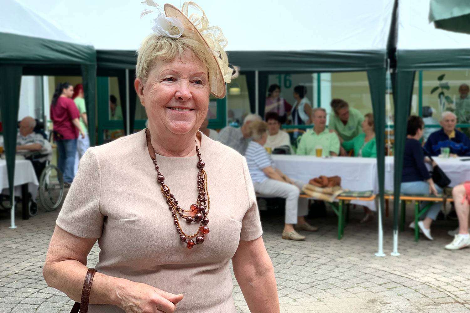 Johannispark Pflegezentrum Suhl: Parkfest 2019: Klamottenkiste-Modenschau (Foto: Manuela Hahnebach)