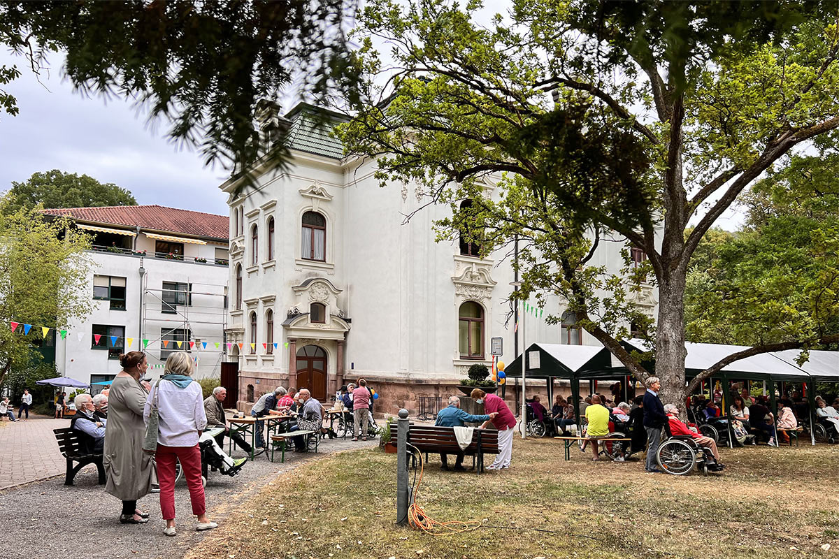 Johannispark Pflegezentrum Suhl: Parkfest 2022 (Foto: Manuela Hahnebach)