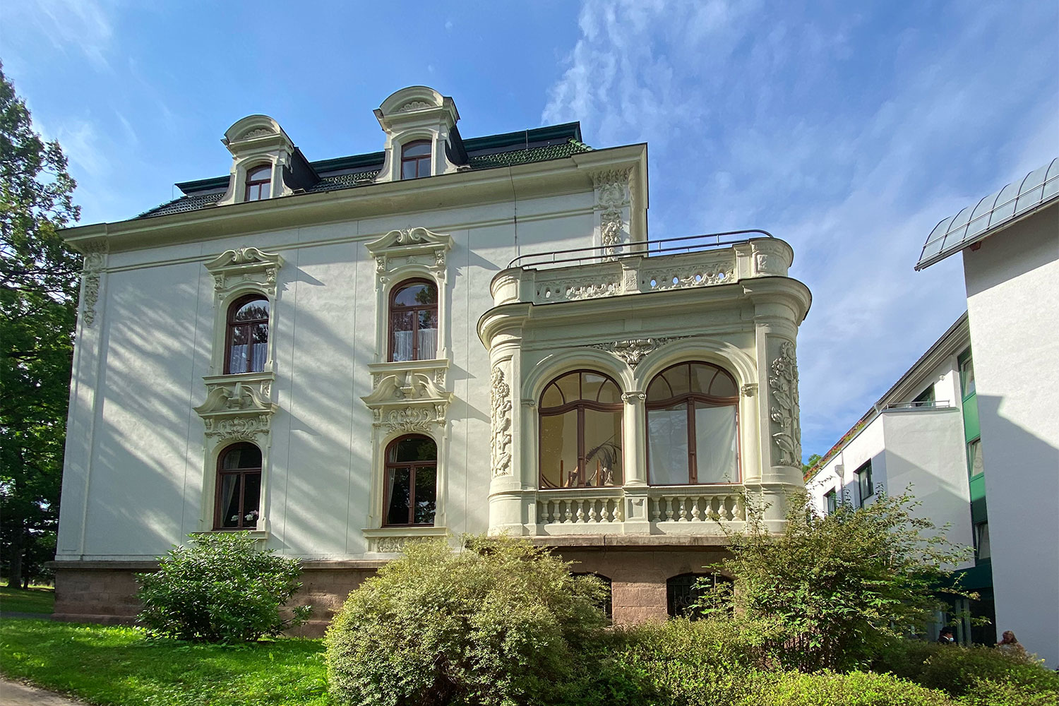 Johannispark Pflegezentrum Suhl: Villa (Foto: Manuela Hahnebach)